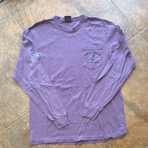 Comfort Colors Lavender Long Sleeve Men's Tee